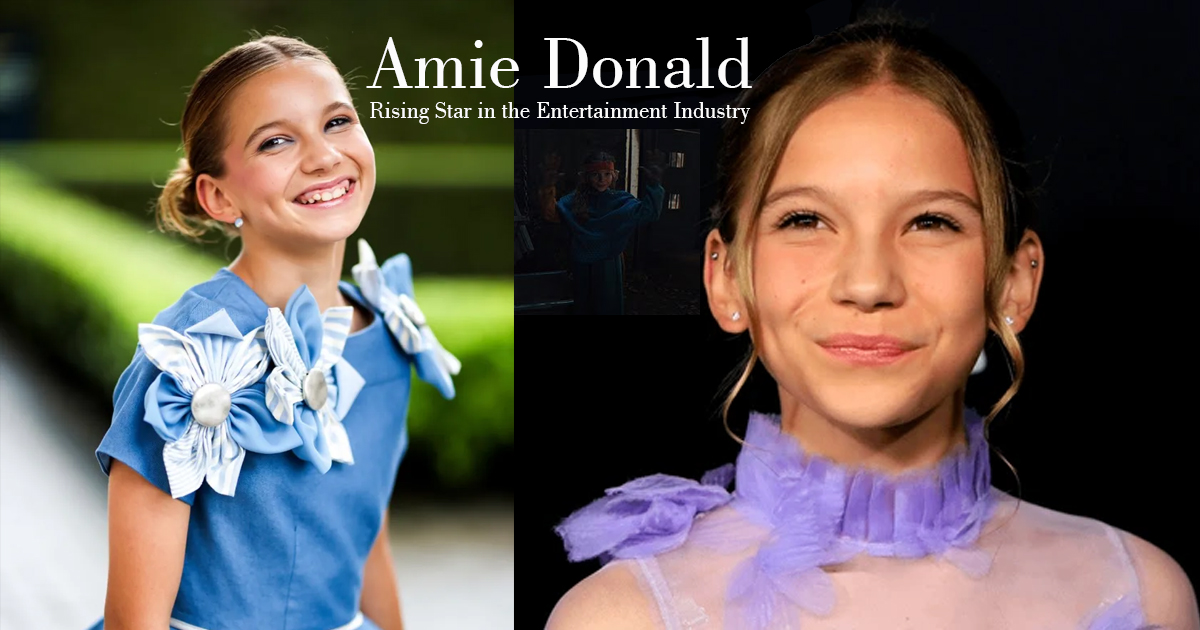 Amie Donald: Rising Star in the Entertainment Industry